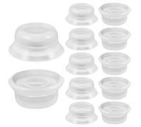 POPETPOP 12pcs Silicone Float Valve Gaskets Sealing Rings Replacement for Multi-Size 3/5/6/8 Quart Electric Pressure Cooker, Duo Plus, Ultra, Lux Float Valve Parts, Kitchen Cooker Supplies