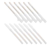POPETPOP 12pcs White Water Soluble Fabric Marking Pens for Quilting and Dressmaking, Washable and Versatile Tailor Marking Tools with Wood and Plastic Materials for Professional Dressmaking