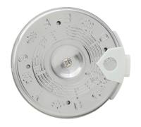 POPETPOP 13-tone Pitch Pipe with 13 Holes, Portable Circular Pitch Tuning Device for Violin, Mandolin, and Singers, Music Instrument Accessory for Accurate Studio and Performance Use