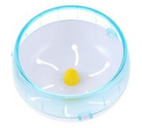 POPETPOP 14cm Green Hamster Exercise Wheel Mute Non-slip Plastic Running Wheel for Gerbils and Hamsters Suitable for Pet Cage Decoration and Small Animal Play