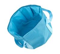 POPETPOP 15l Foldable Foot Soak Bucket Blue Portable Collapsible Foot Bath Tub for Home and Outdoor Soaking Multi-functional Soak Basin for Relaxation and Pedicure
