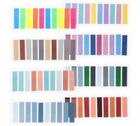 POPETPOP 1600pcs Assorted Colour Adhesive Reading Markers with Lightweight Paper Material, Creative Portable Sticky Index Tabs for Office and Home Highlighting