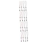 POPETPOP 16pcs Bungee Cords Hooks Luggage Straps Rope Straps Light Duty for Outdoor Binding Buckle