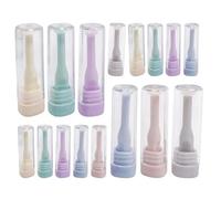 POPETPOP 16pcs Contact Lens Remover Tool with Silicone Suction Cup for Hard and Soft Lenses, Ergonomic Design and Compact Size, for Travel and Emergency Situations Random Color
