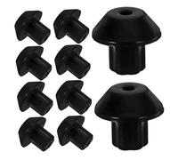 POPETPOP 16pcs Gas Stove Rubber Feet Pads Non-slip Rubber Gas Burner Foot Pads Cooktop Accessories