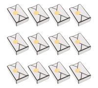 POPETPOP 16pcs Vintage European Style Candy Box for Wedding Envelope Shaped Paper Treat Boxes with Retro Charm and Beautiful Sealing Detail