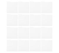 POPETPOP 16pcs White Pvc Vinyl Record Organiser Dividers with Alphabetical Tabs for Efficient Classification and Shielding Vinyl Surfaces, for Music Studio or Home Collection