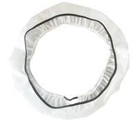 POPETPOP 18-inch Ring Light Diffuser Soft Fabric Lamp Shade White Photography Accessory Adjustable Light Reflector for Phone Live Streaming and Selfie Lighting