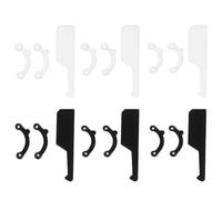 POPETPOP 18pcs Invisible Nose Lifting Tool Set with Black White S/m/l Inserts Nose Bridge Shaper Clips for Makeup Support Facial Beauty Aid for Women