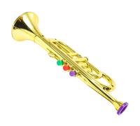 POPETPOP 1Pc Imitation Trumpet for Musical Instrument Model for Stage Performance Birthday Parties Fun Activities Safe Material Smooth Finish for Young Music Lovers