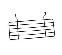 POPETPOP 1pc Iron Frame Shelf for Parrots Sturdy Wall Hanging Display Rack Hooks for Pet Bird Perching Easy Installation Design for Animals and Decor