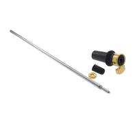 POPETPOP 1pc Premium Stainless Steel Cello Endpin Tail Rod with Knob Non-slip Support for Cello Performance Accessory Random Color