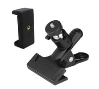 POPETPOP 1pc Rotating Adjustable Phone Clamp Holder for Desk Bed Cabinet Smartphone Mount Stand for Video Shooting Filming for Cooking Watching Movies