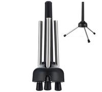 POPETPOP 1pcs Portable Clarinet Stand Tripod Holder for Flute, Oboe Wind Instruments - Foldable Music Instrument Stand for Home And Stage