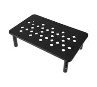 POPETPOP 1pcs Raised Cat Food Stand Elevated Holder for Cats Ergonomic Feeding Position Plastic and Cold Rolled Steel Non-slip Design for Home and Travel Suitable for Puppies and Pet