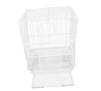 POPETPOP 1set Breathable Cage for Parrots Portable Travel Carrier for Birds Wrought Design Spacious Interior for Cockatiels and Canaries