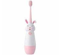 POPETPOP 1set Cartoon Sonic Electric Toothbrush Pink Battery Powered with Non-Slip Handle Easy to Hold and Carry Long- Design for Boys