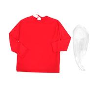 POPETPOP 1set Ghost Bride Costume for Women with Cape and Wig Scary Outfit for Halloween Parties and Role-play Activities for Haunted House Events