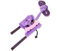 POPETPOP 1set Halloween Style Rabbit Harness Leash with Anti-escape Buckle Lightweight Breathable Pet Traction Rope for Ferrets Hamsters Cats Comfortable Walking Vest in Magic Purple