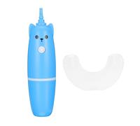 POPETPOP 1set U-Shaped Soft Bristle Electric Toothbrush for Boys and Girls Bright Colors Gum Protection Brush Head