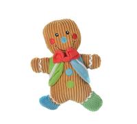 POPETPOP 2 Pcs Gingerbread Man Toy Plush Dog Bite Toy Dog Squeak Toys Stuffed Gingerbread Man Christmas Dog Plush Toys Fluffy Stuffed Animals Gingerbread Dog Toy Screaming Toy Blue