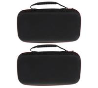 POPETPOP 2 Pcs Microphone Storage Bag Eva Shockproof Carrying Case with Zipper Easy to Take Out Accessories Portable Handheld Mic Case for Travel