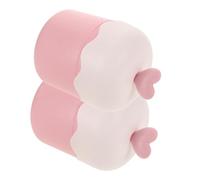 POPETPOP 2 Pcs Portable Facial Foam Maker for Face Wash Plastic Material, Produces Rich Bubbles, Safe and Mild to The Skin, Pink Bubble Foamer Cup for Travel Use by Women