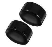 POPETPOP 2 Pcs Stainless Steel Handrail End Caps for PVC and Wooden Handrails Round Tube Plugs with Minimalist Design for Staircase Railings