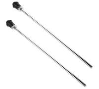 POPETPOP 2 Pcs Universal Metal Drum Stand Feet 39Cm Floor Leg Base Clamp Holder for Drum Set Accessories, Adjustable Percussion Instrument Floor Support Legs for Professional Use