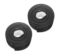 POPETPOP 2 Rolls Black Foam Bunk Bed Ladder Pads Cushion with Self-Adhesive Double-Layer Design Anti-Slip Padding for Ladder Use in Schools and Daily Activities
