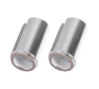 POPETPOP 2 Rolls Hair Coloring Tin Foil for Highlighting and Perming, Silver Aluminum Hair Foils 20cm X 30cm, Professional Hairdressing Supplies for Salon and Home Use