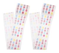 POPETPOP 2 Rolls of Decorative Easter Toilet Paper with Delicate Printed Easter Egg Patterns, Made from Soft Wood Pulp for A Comfortable and Practical Bathroom Tissue Roll Suitable