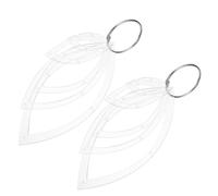 POPETPOP 2 Sets Acrylic Quilting Templates for Patchwork, Reusable Sewing Stencils Multiple Sizes, for Craft Stitching and Quilting Projects