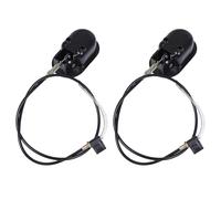 POPETPOP 2 Sets Steel Recliner Pull Handles with Cable Release, Sofa and Chair Replacement Lever Handles for Living Room Recliner Sofas and Couches