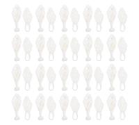 POPETPOP 20 Pairs Chinese Style Coat Closure Buttons DIY Sewing Accessories Handmade Fabric Fastener for Traditional Suit Qipao Clothing Ancient Clothing Craft