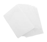 POPETPOP 20 Pcs Waterproof Composite Film Disposable Nail Practice Mats and Tattoo Table Covers Oil-Resistant White for Nail Tech and Tattoo Artists