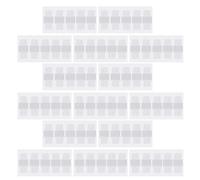 POPETPOP 20 Sheets Self Adhesive Hole Punch Reinforcement Stickers Round Holes, Binder Tab Stickers for Office, School and Notebook Index Dividers, Printable Adhesive Tabs for File