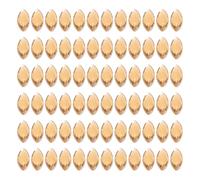 POPETPOP 200pcs Eye Shaped Acrylic Flat Bottom Rhinestones Light Gold DIY Sewing Diamond Accessories for Dressmaking Clothes Embellishment Crafts