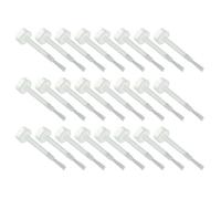 POPETPOP 200pcs Long round Nail Polish Brushes Nail Oil Manicure Tool Gel Polish Replacement Brush for Professional Art and Home Use