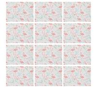 POPETPOP 200sheets Flamingo Pattern Candy Wrappers Paper Food Packing Wraps for Chocolates Cookies and Nougat Homemade Sweet Packaging