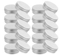 POPETPOP 20pcs Aluminum Dog Scent Training Tins with Vented Lids, Portable Nosework Containers for Indoor and Professional Sniffing, Enhances Scent Detection