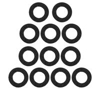 POPETPOP 20pcs Black Trumpet Key Pads Felt Cushions Instrument Replacement Pads Universal for Trumpets Brass Accessories