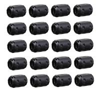 POPETPOP 20pcs Clip-on Ferrite Core Noise Filters for High-frequency Emi Suppression, Sturdy Cable Clips Suitable for Audio and Power Cables in Vehicle and Electronic Applications