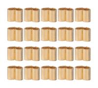 POPETPOP 20pcs Copper Timing Belt Clips for 3d Printer Gt2 Belts 6mm Universal Compatibility for DIY Enthusiasts