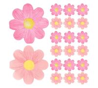 POPETPOP 20pcs Disposable Daisy-Shaped Decorative Paper Napkins for ’s Birthday and Tea Party, Light Pink and Rose Red Floral Tissue, Party Tableware Supplies