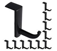 POPETPOP 20pcs Headphone Stand Hook Strong Adhesive Tapes Headset Hanger for Desk Mount Headphone Organizer Storage Hook Computer Desk Office Use Video Game Present Scenario