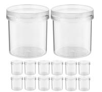 POPETPOP 20pcs Insect Observation Boxes with Magnifying Lids Portable Critter Containers for Science Education and Insect Feeding Supplies