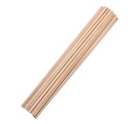POPETPOP 20pcs Khaki Wooden Rods Experimental Wood Stick Teaching Instrument for Laboratory and School Oxygen Combustion Science Lessons