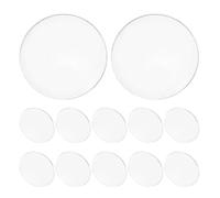 POPETPOP 20pcs Mr16 Gu10 Spotlight Glass Covers Dome Lens Curved Light Shade for Outdoor Landscape Lighting and Floodlight Replacement
