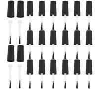 POPETPOP 20pcs Nail Polish Brush Replacement with Caps 10ml Gel Polish Bottle Brush Suitable for DIY Manicure and Salon Use